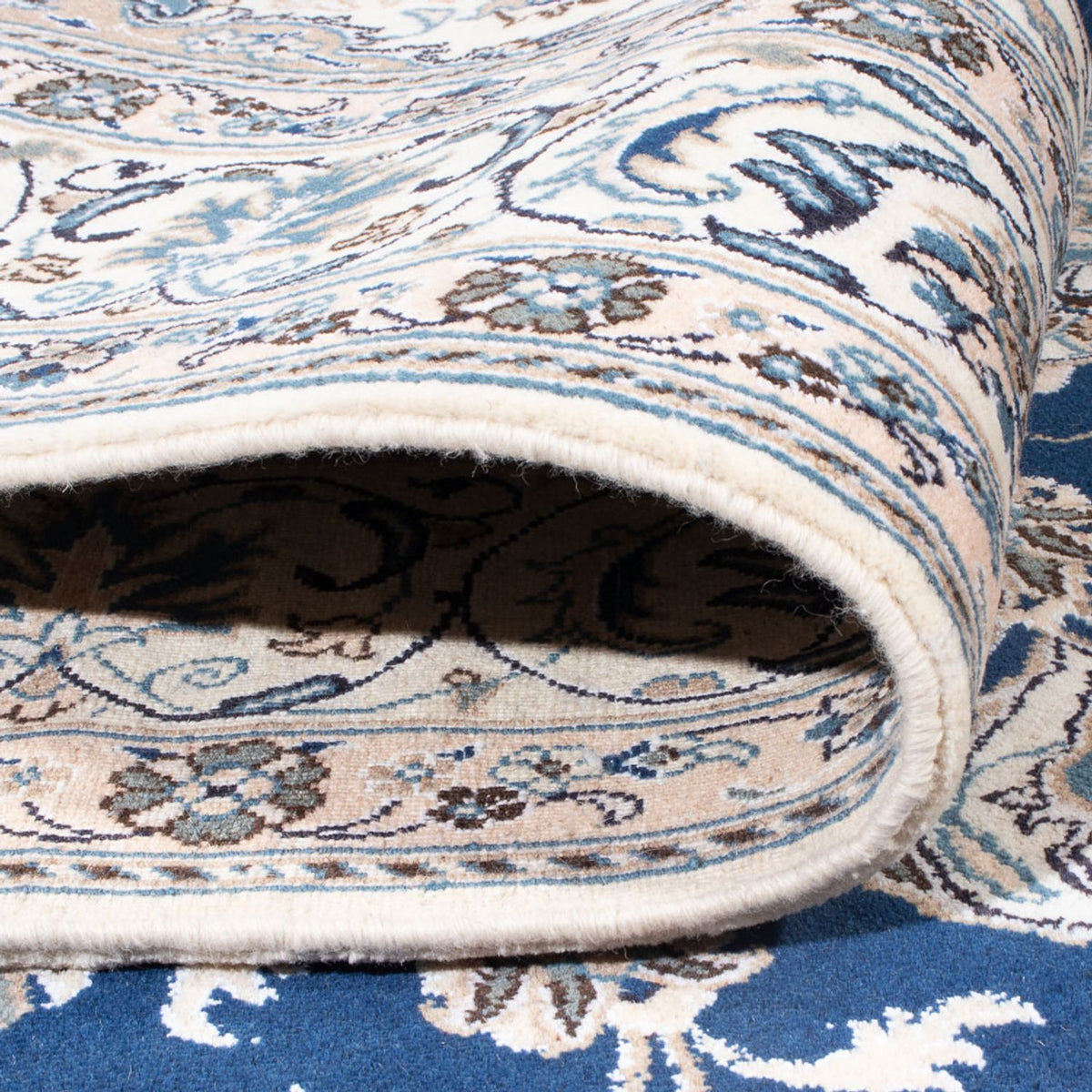 Perser Rug - Nain - 303 x 197 cm - blue