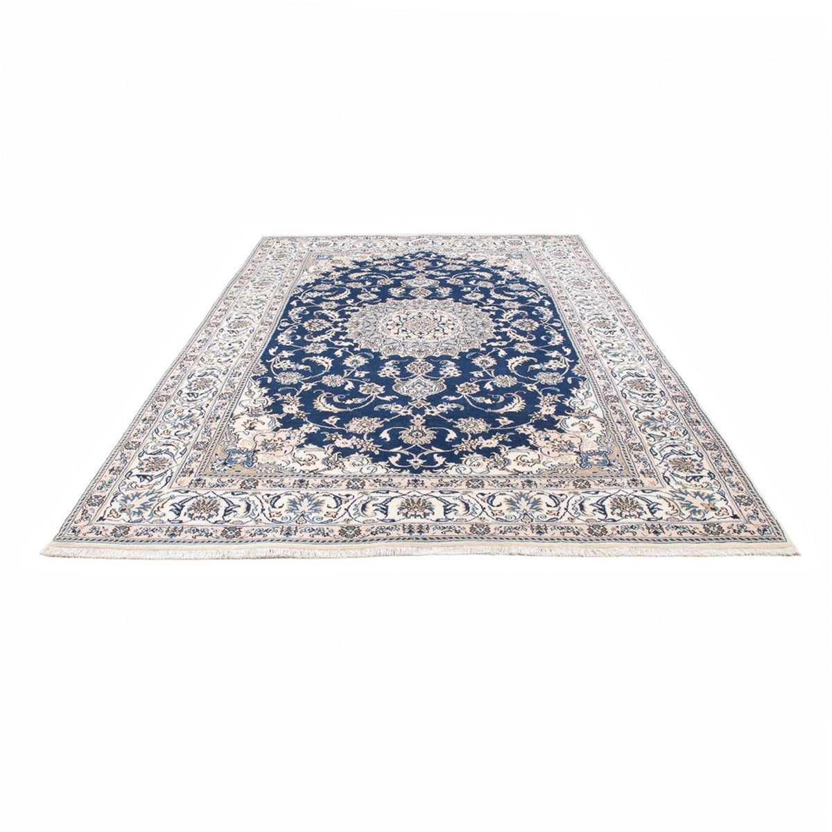 Perser Rug - Nain - 303 x 197 cm - blue