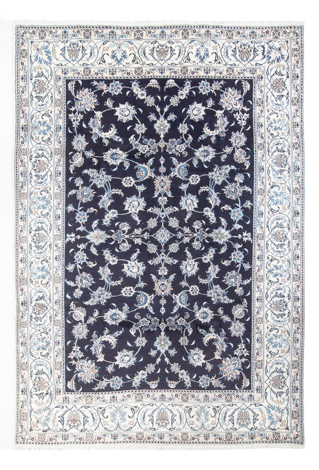 Perser Rug - Nain - 292 x 198 cm - dark blue
