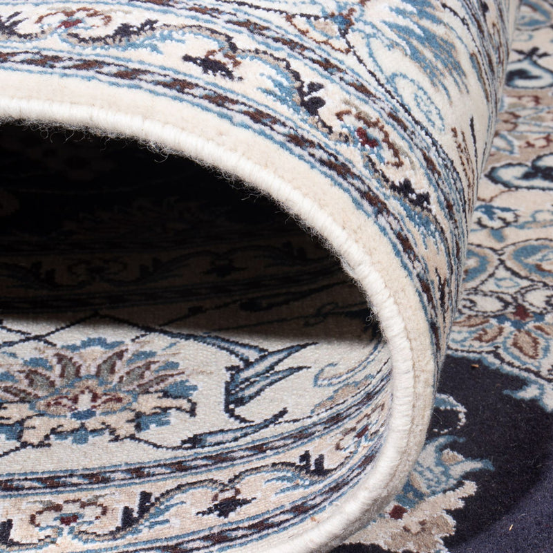 Perser Rug - Nain - 295 x 191 cm - dark blue