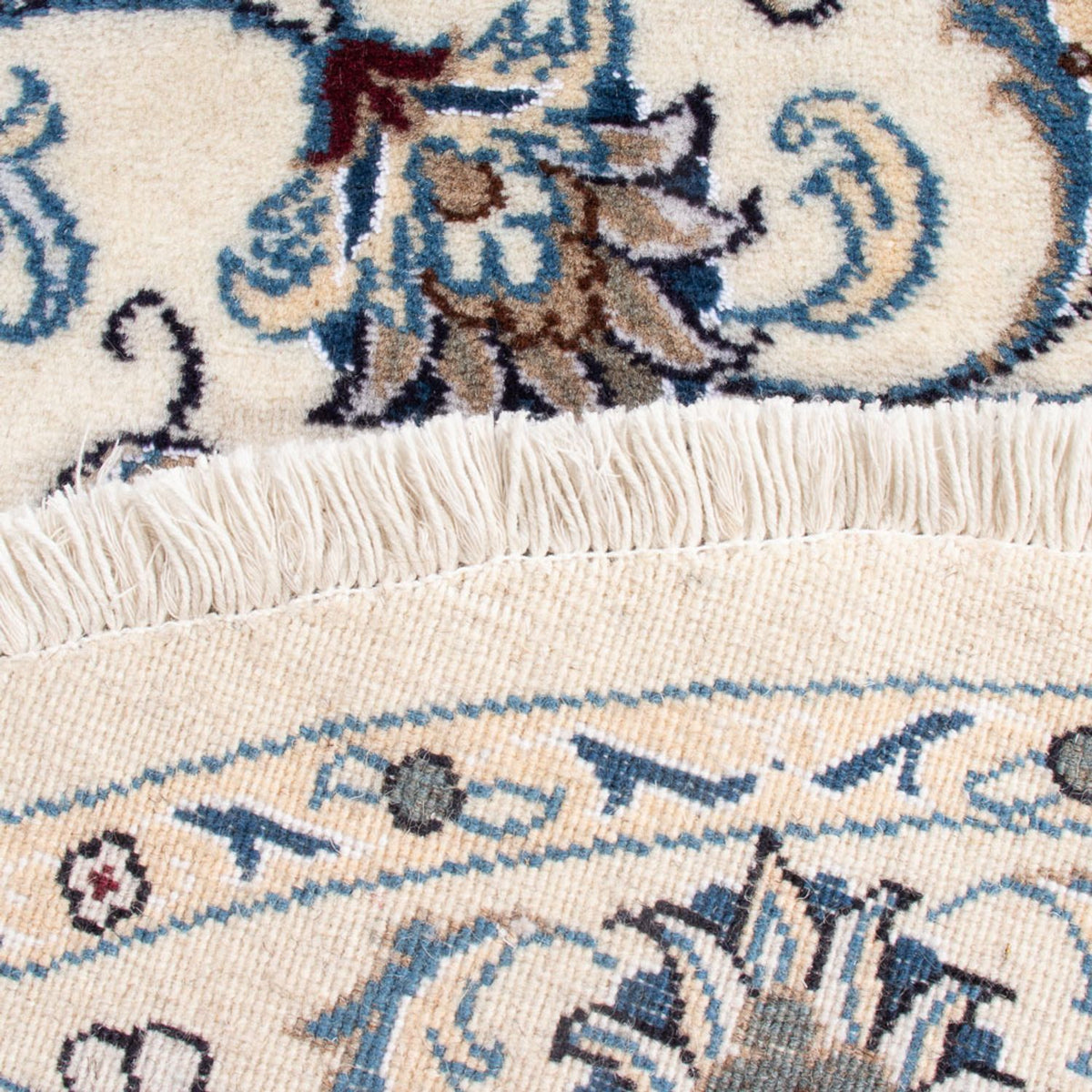 Perser Rug - Nain round  - 150 x 150 cm - cream