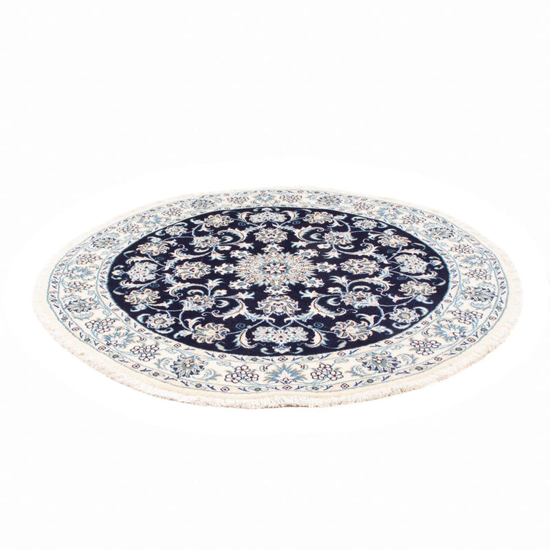 Perser Rug - Nain round  - 150 x 150 cm - dark blue
