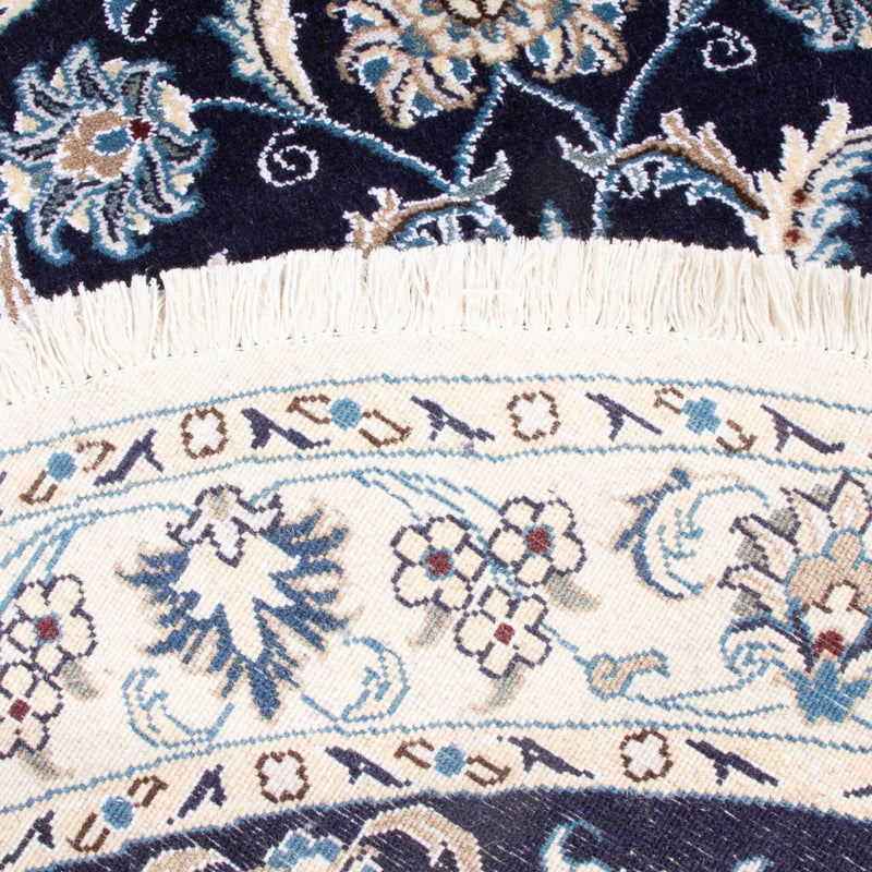 Perser Rug - Nain round  - 150 x 150 cm - dark blue