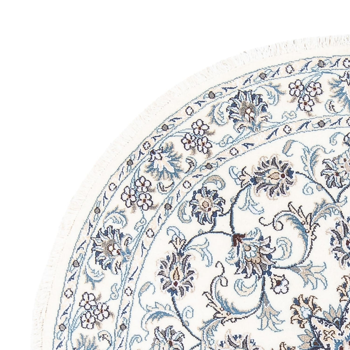 Perser Rug - Nain round  - 150 x 150 cm - cream