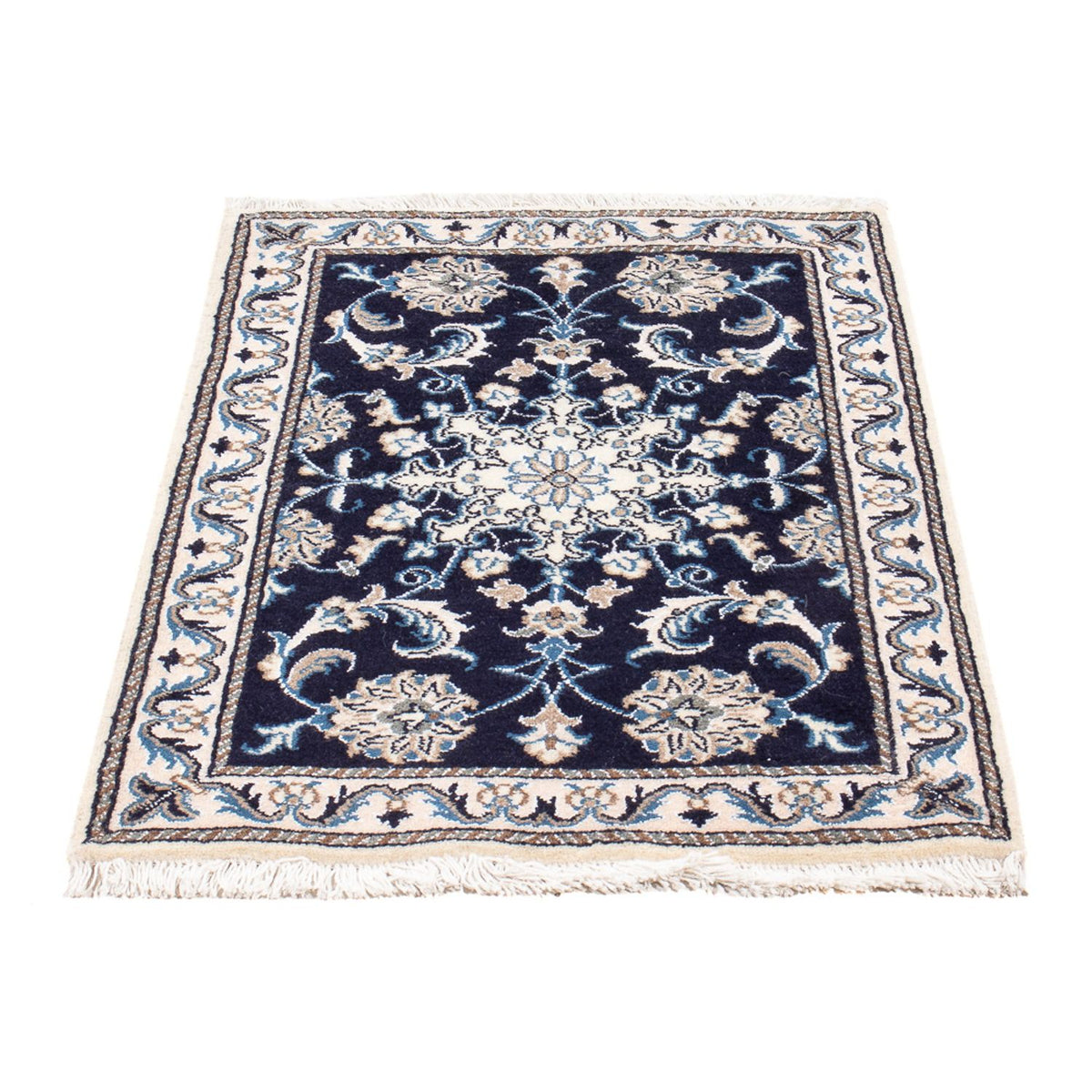 Perser Rug - Nain - Royal - 90 x 60 cm - dark blue