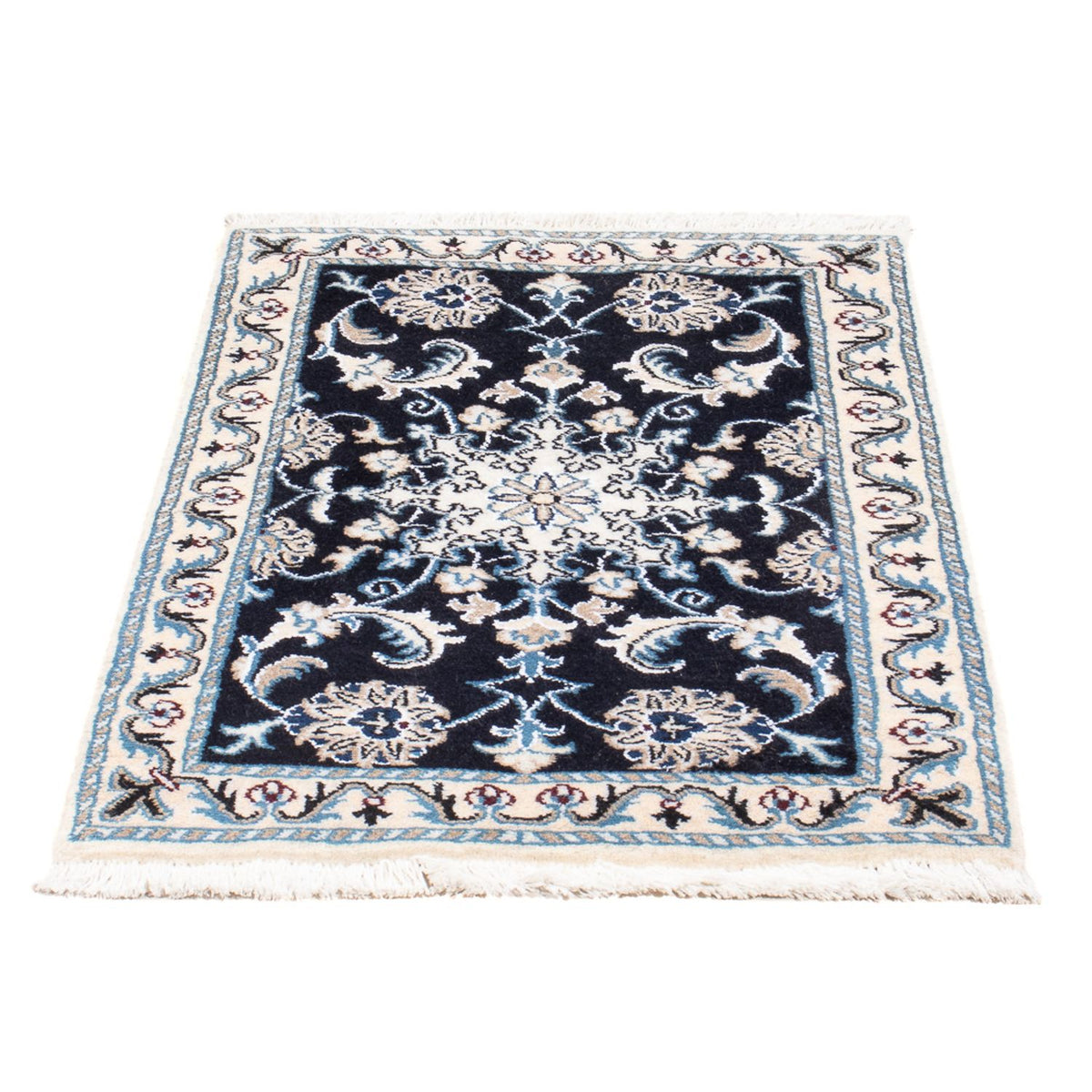 Perser Rug - Nain - Royal - 90 x 60 cm - dark blue