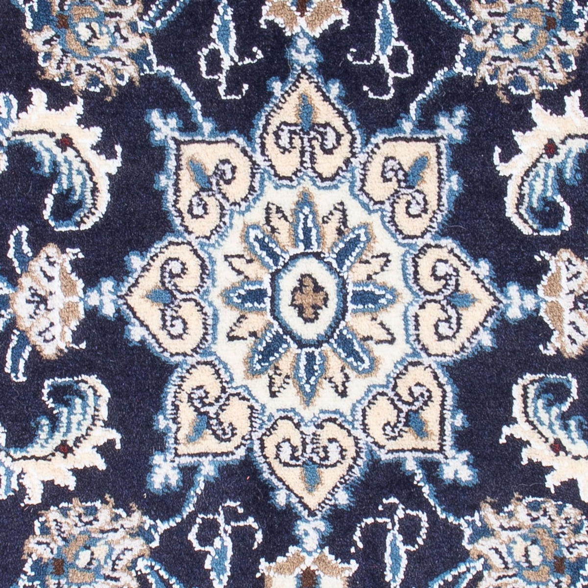 Perser Rug - Nain - Royal - 90 x 60 cm - dark blue