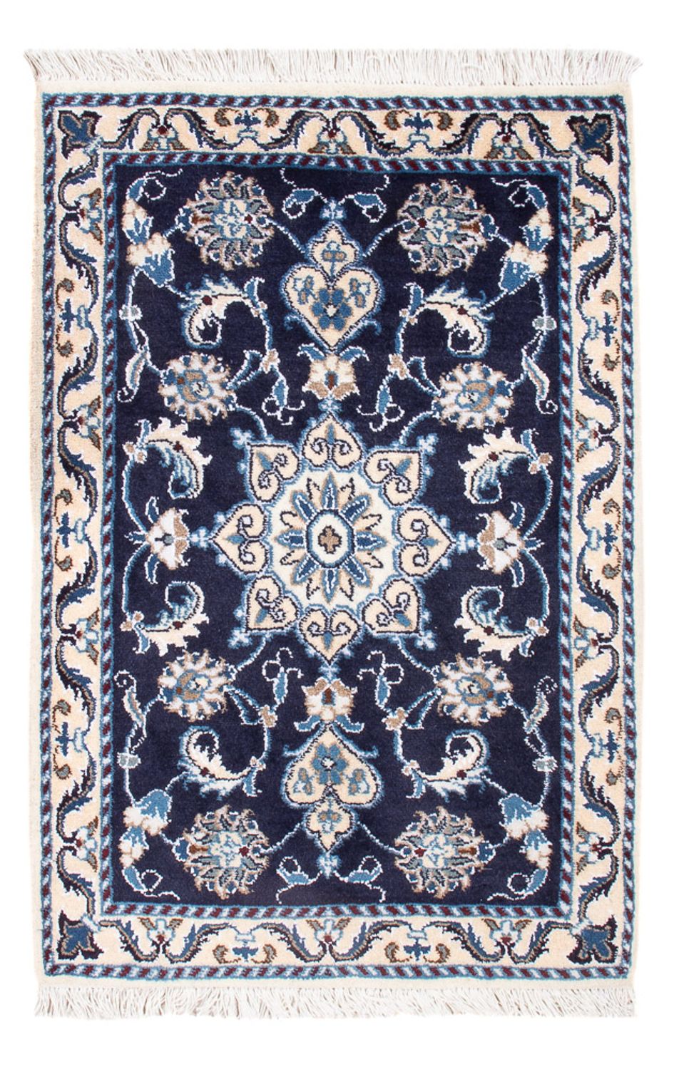 Perser Rug - Nain - Royal - 90 x 60 cm - dark blue