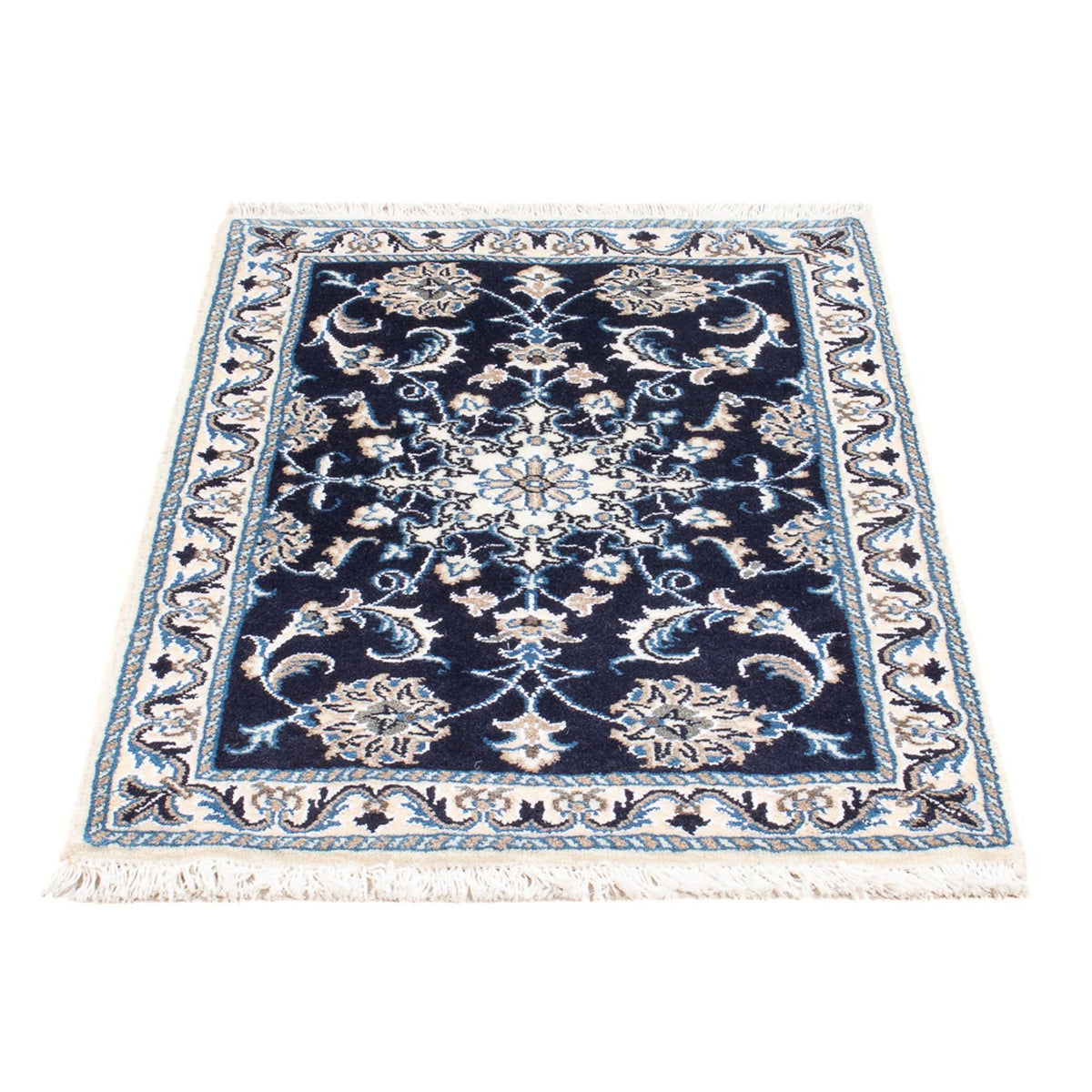 Perser Rug - Nain - Royal - 90 x 60 cm - dark blue