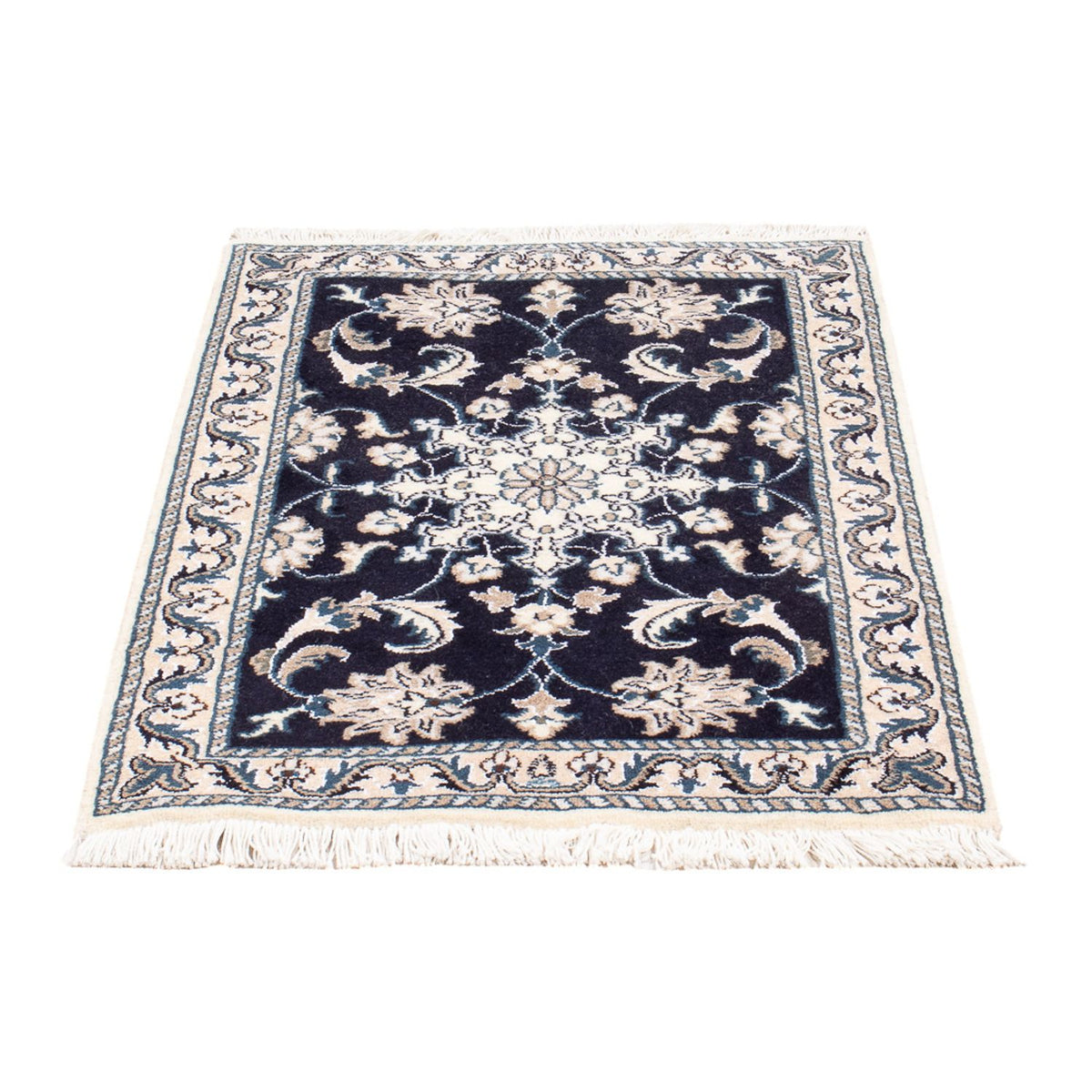 Perser Rug - Nain - Royal - 90 x 60 cm - dark blue