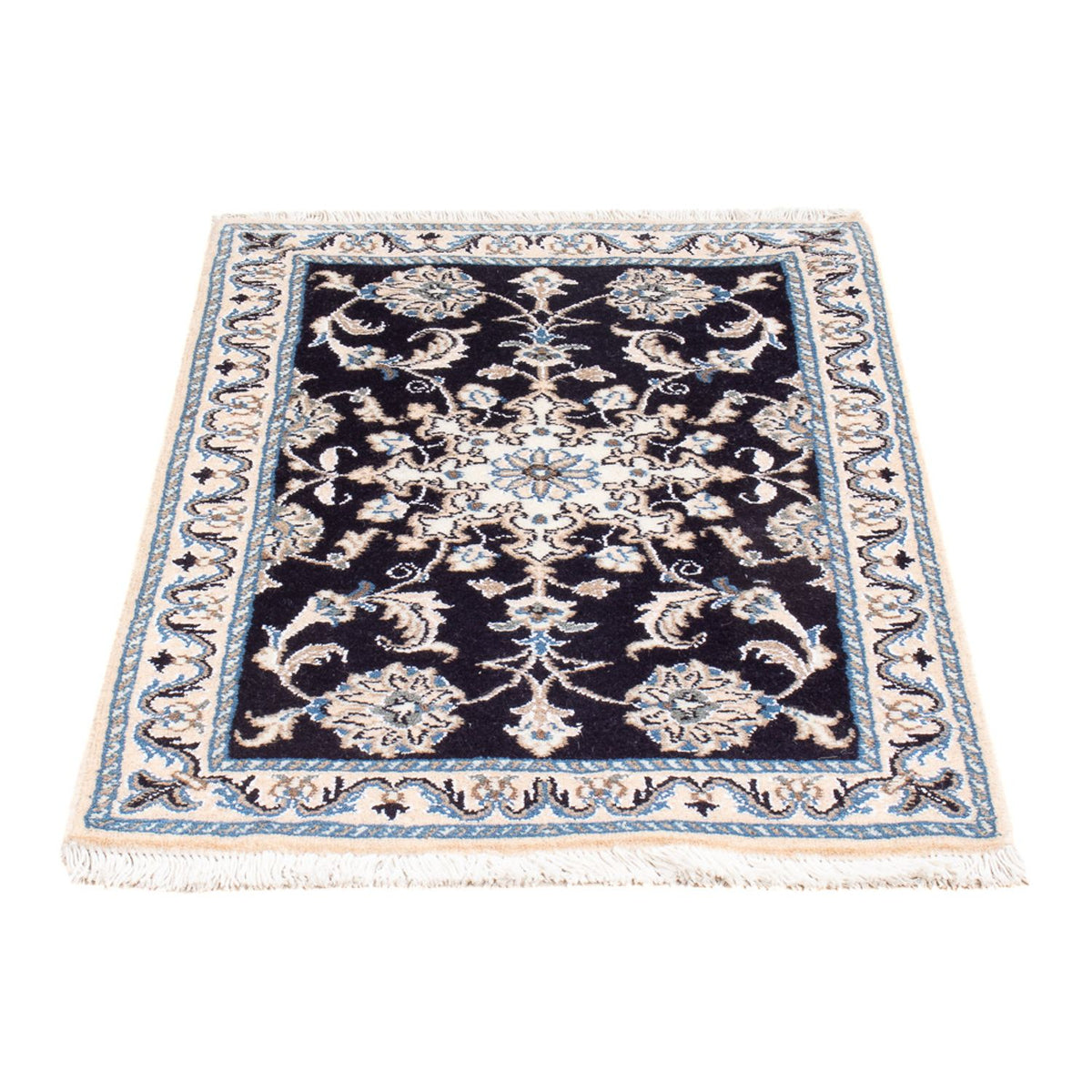 Perser Rug - Nain - Royal - 90 x 60 cm - dark blue