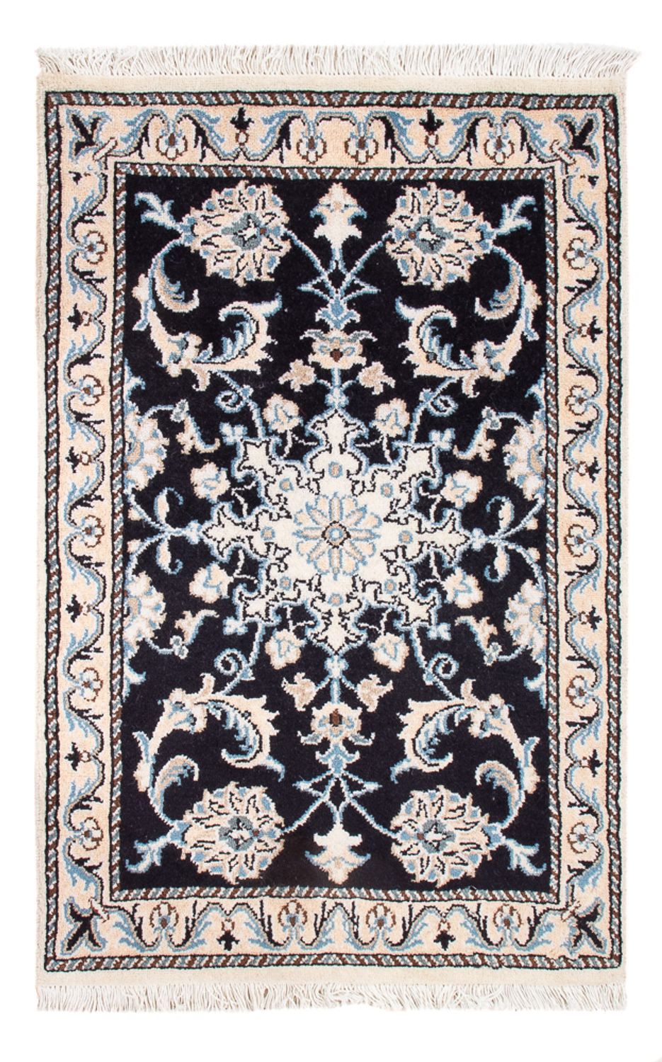 Perser Rug - Nain - Royal - 90 x 60 cm - dark blue