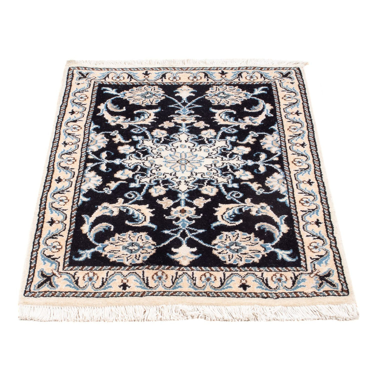 Perser Rug - Nain - Royal - 90 x 60 cm - dark blue