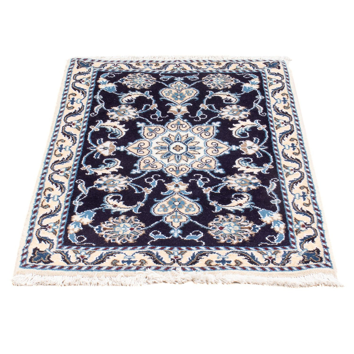 Perser Rug - Nain - Royal - 90 x 60 cm - dark blue