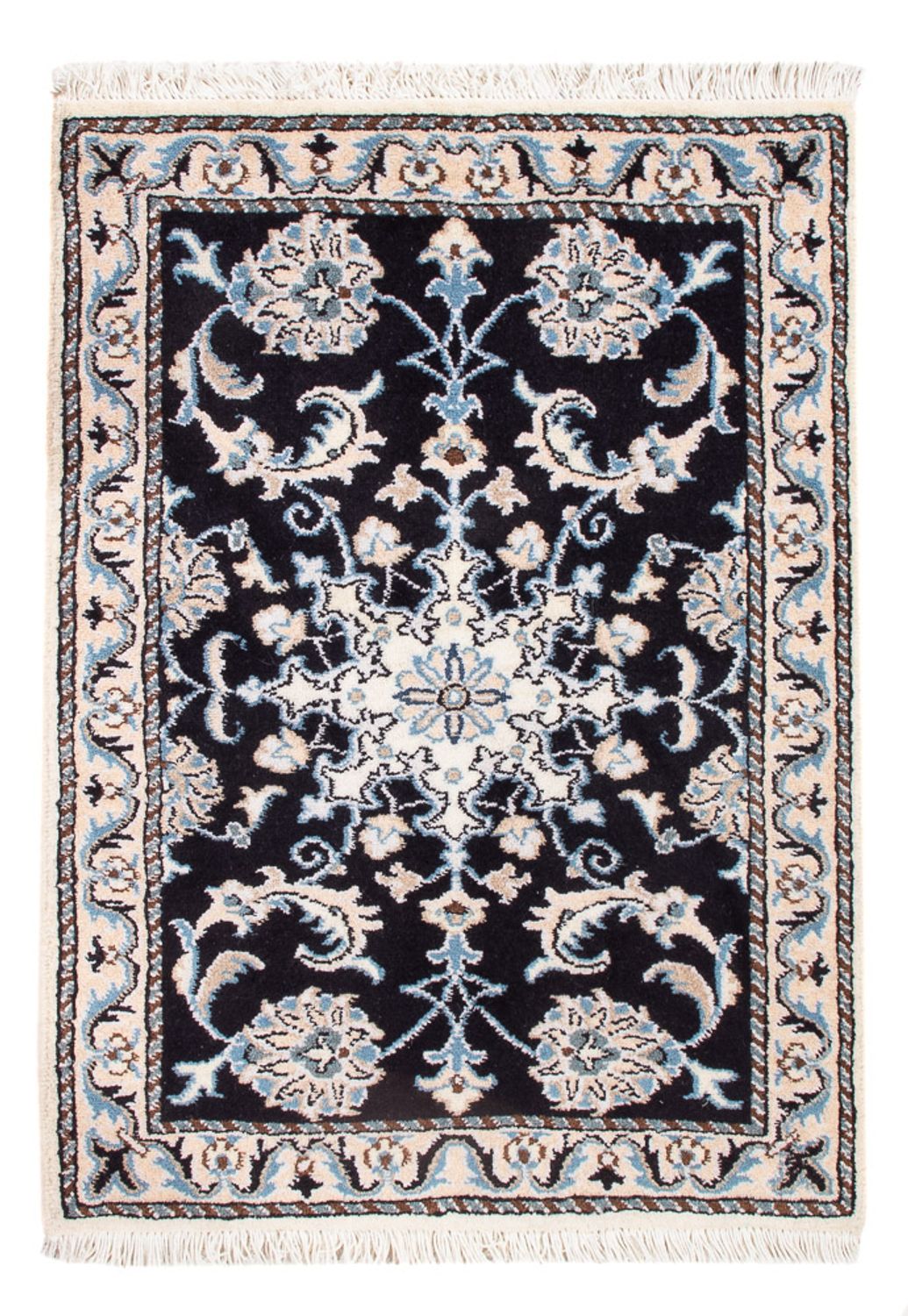Perser Rug - Nain - Royal - 90 x 60 cm - dark blue