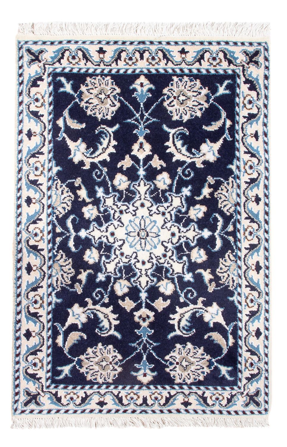 Perser Rug - Nain - Royal - 90 x 60 cm - dark blue