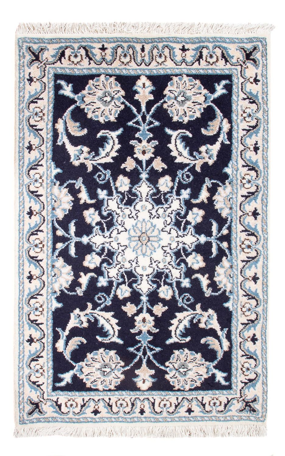 Perser Rug - Nain - Royal - 90 x 60 cm - dark blue