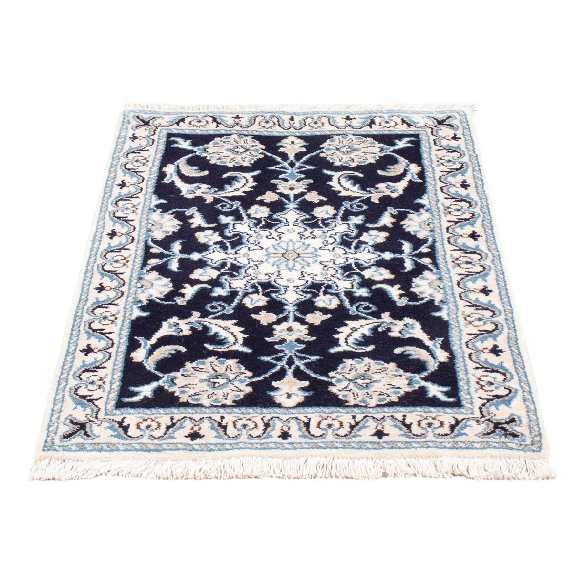 Perser Rug - Nain - Royal - 90 x 60 cm - dark blue