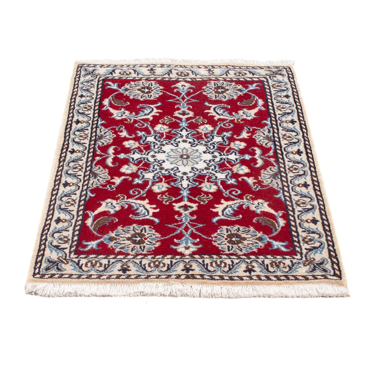 Perser Rug - Nain - Royal - 90 x 60 cm - red