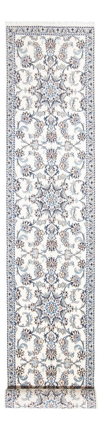 Runner Perser Rug - Nain - 393 x 80 cm - silver