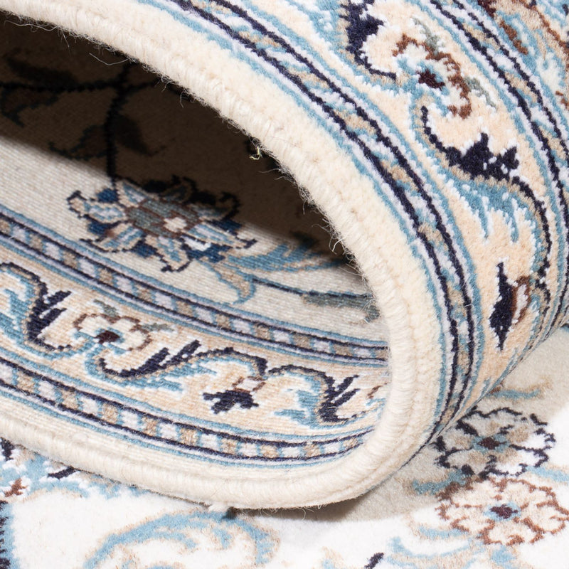 Runner Perser Rug - Nain - 400 x 80 cm - silver