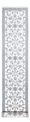 Runner Perser Rug - Nain - 393 x 77 cm - silver