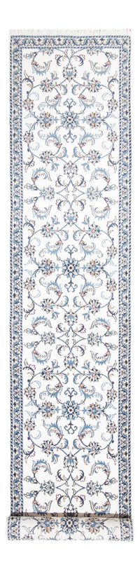 Runner Perser Rug - Nain - 393 x 77 cm - silver