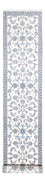 Runner Perser Rug - Nain - 393 x 77 cm - silver