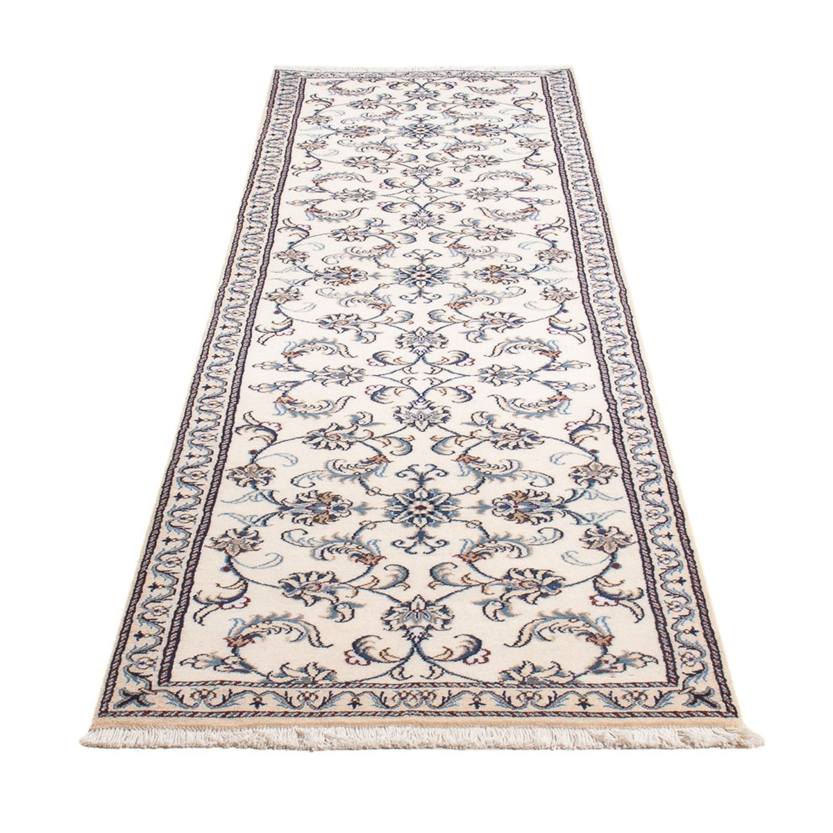 Runner Perser Rug - Nain - 290 x 74 cm - silver