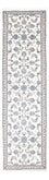 Runner Perser Rug - Nain - 288 x 78 cm - silver