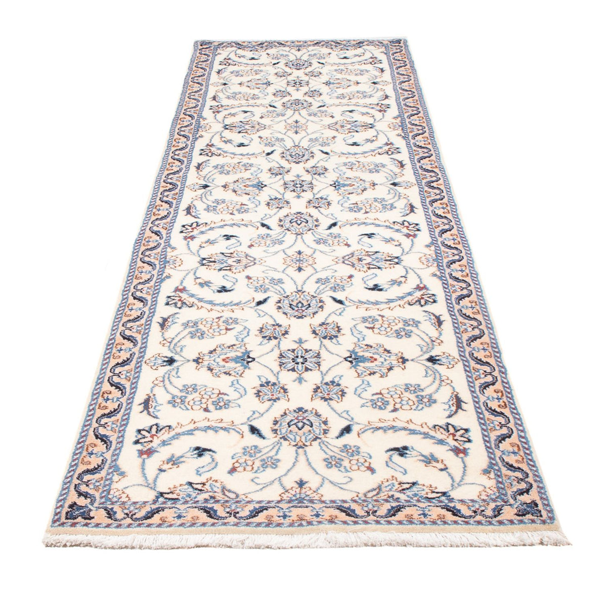 Runner Perser Rug - Nain - 292 x 81 cm - silver