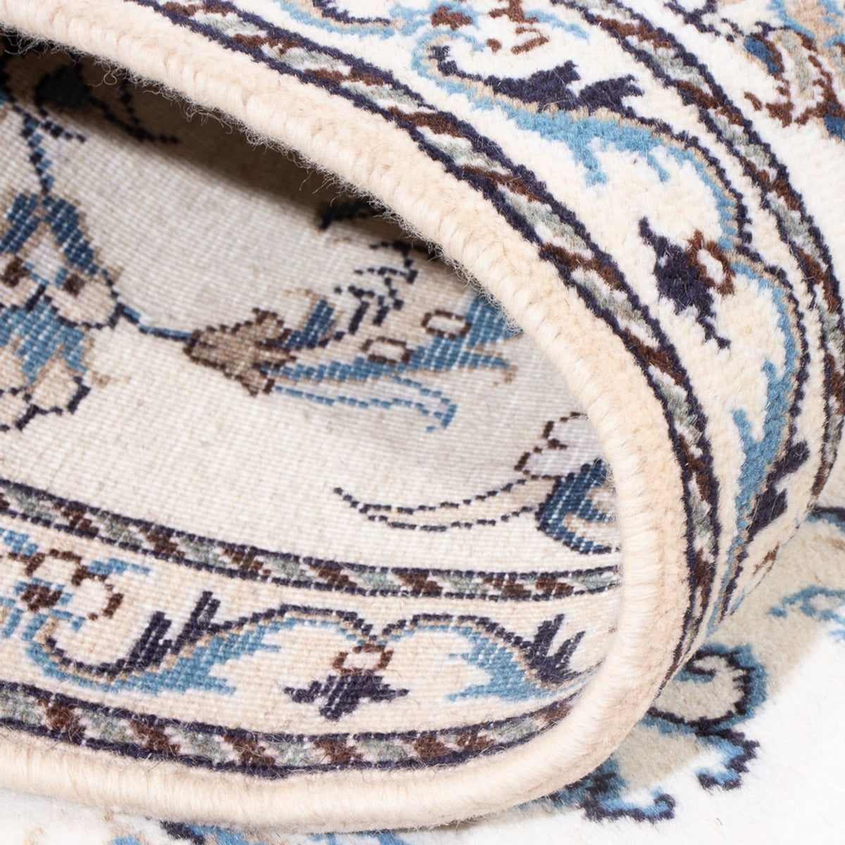 Runner Perser Rug - Nain - 292 x 76 cm - silver