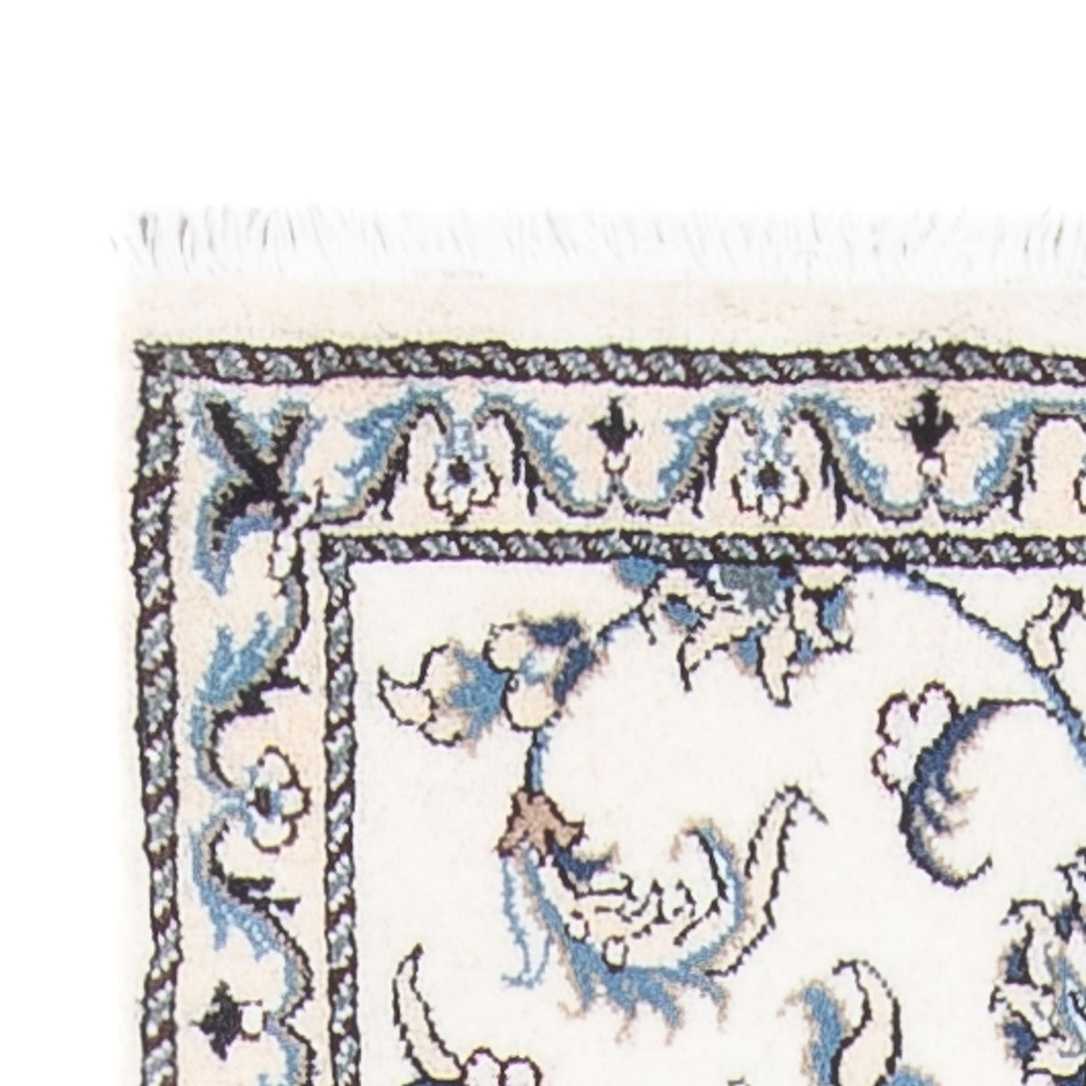 Runner Perser Rug - Nain - 286 x 77 cm - silver