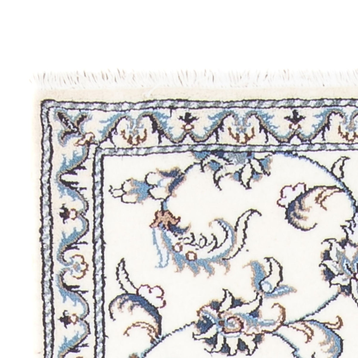 Runner Perser Rug - Nain - 286 x 82 cm - silver