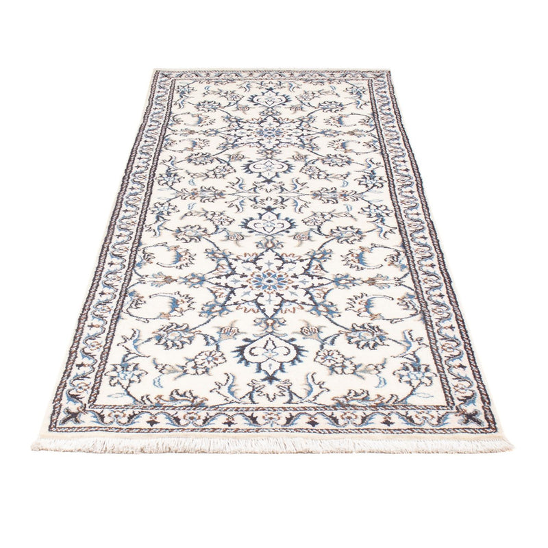 Runner Perser Rug - Nain - 215 x 77 cm - silver