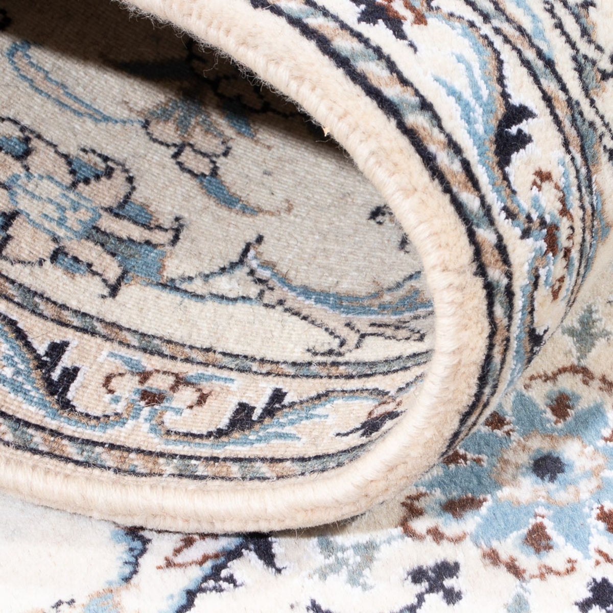 Runner Perser Rug - Nain - 197 x 75 cm - silver