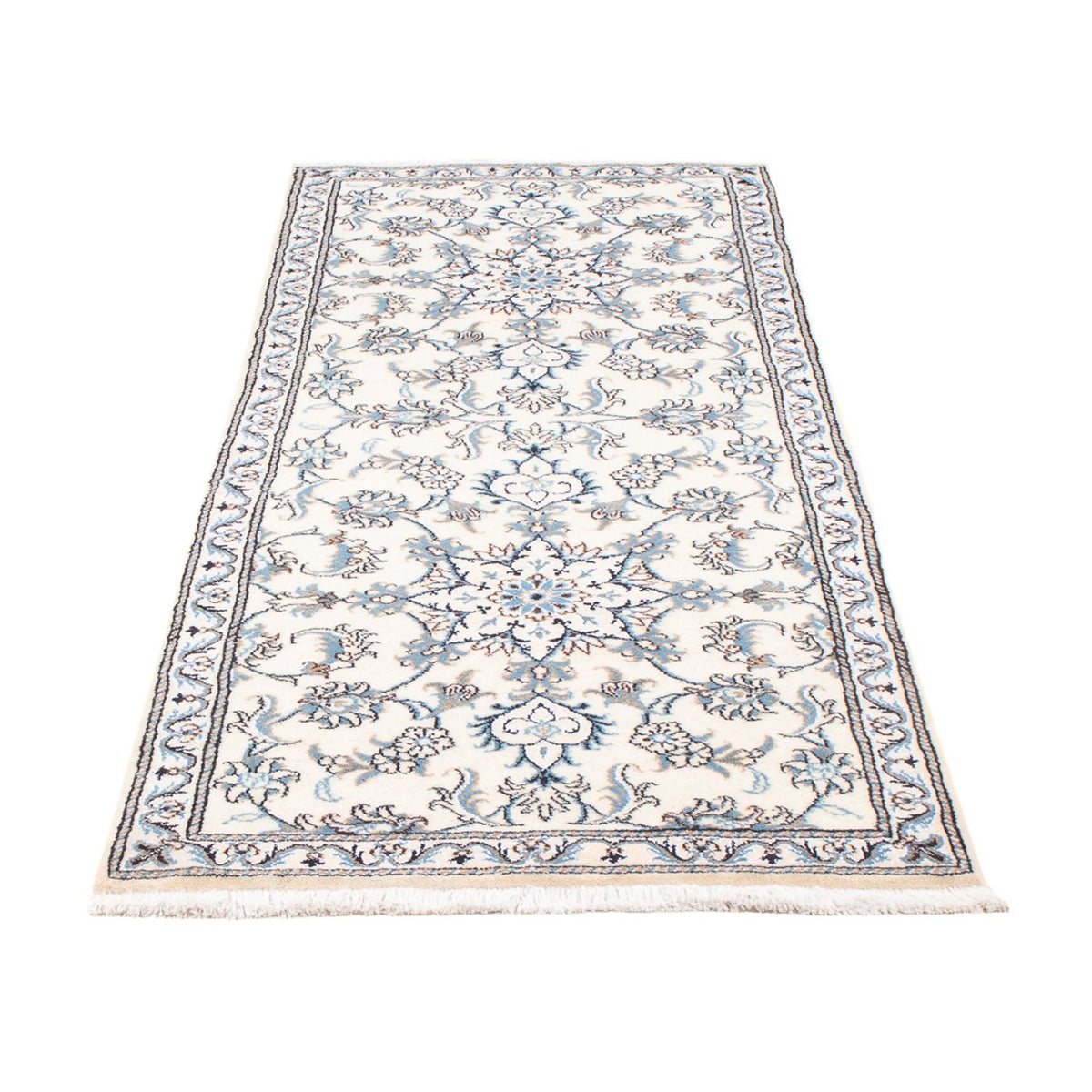 Runner Perser Rug - Nain - 197 x 75 cm - silver