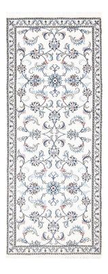 Runner Perser Rug - Nain - 197 x 78 cm - silver