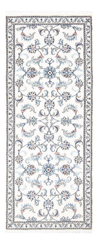 Runner Perser Rug - Nain - 197 x 78 cm - silver