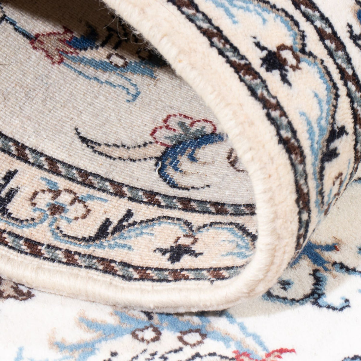 Runner Perser Rug - Nain - 197 x 78 cm - silver