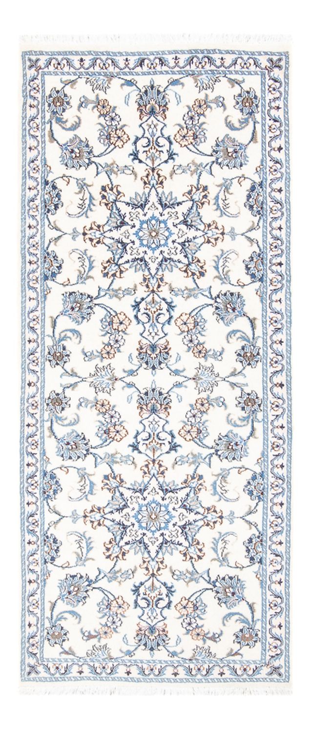 Runner Perser Rug - Nain - 193 x 83 cm - silver