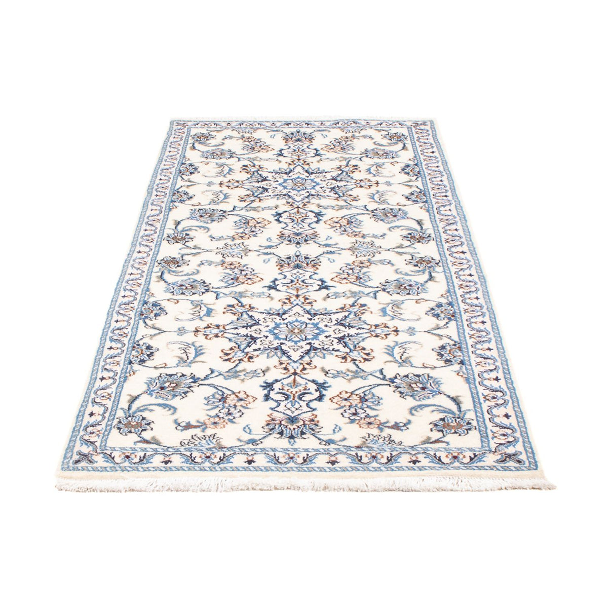 Runner Perser Rug - Nain - 193 x 83 cm - silver