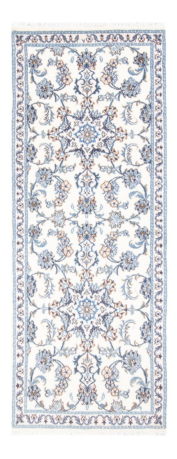 Runner Perser Rug - Nain - 204 x 78 cm - silver