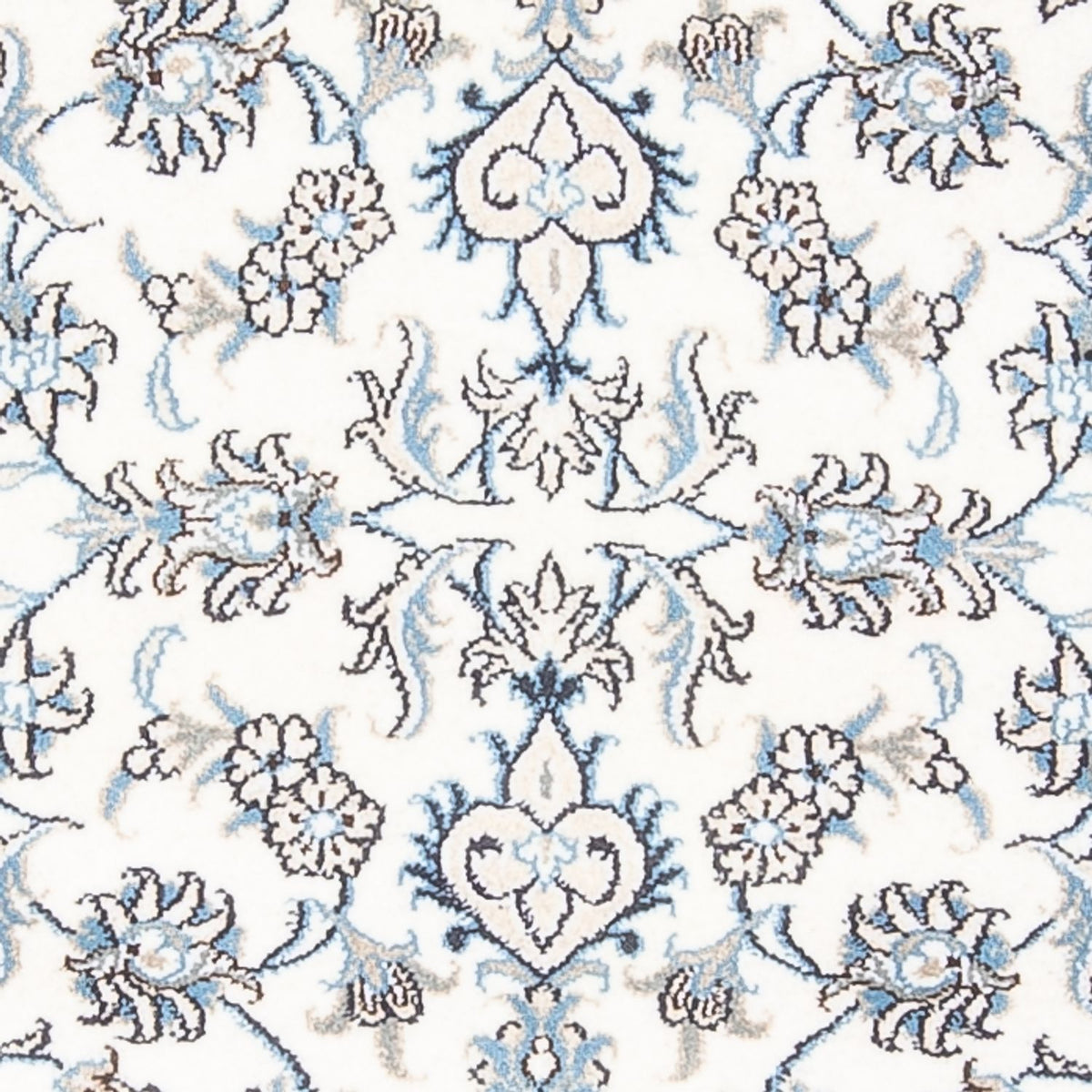 Runner Perser Rug - Nain - 198 x 78 cm - silver