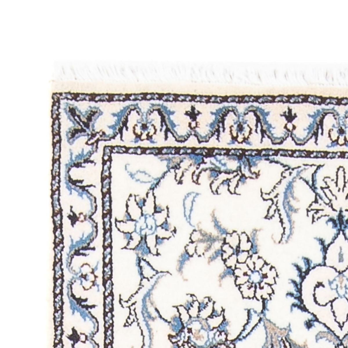 Runner Perser Rug - Nain - 200 x 77 cm - silver