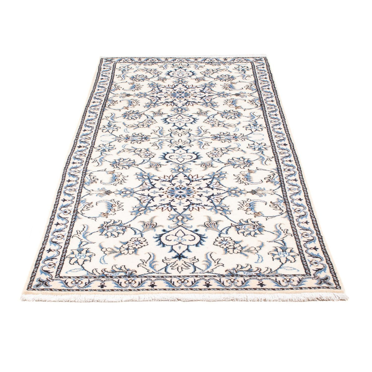 Runner Perser Rug - Nain - 200 x 77 cm - silver