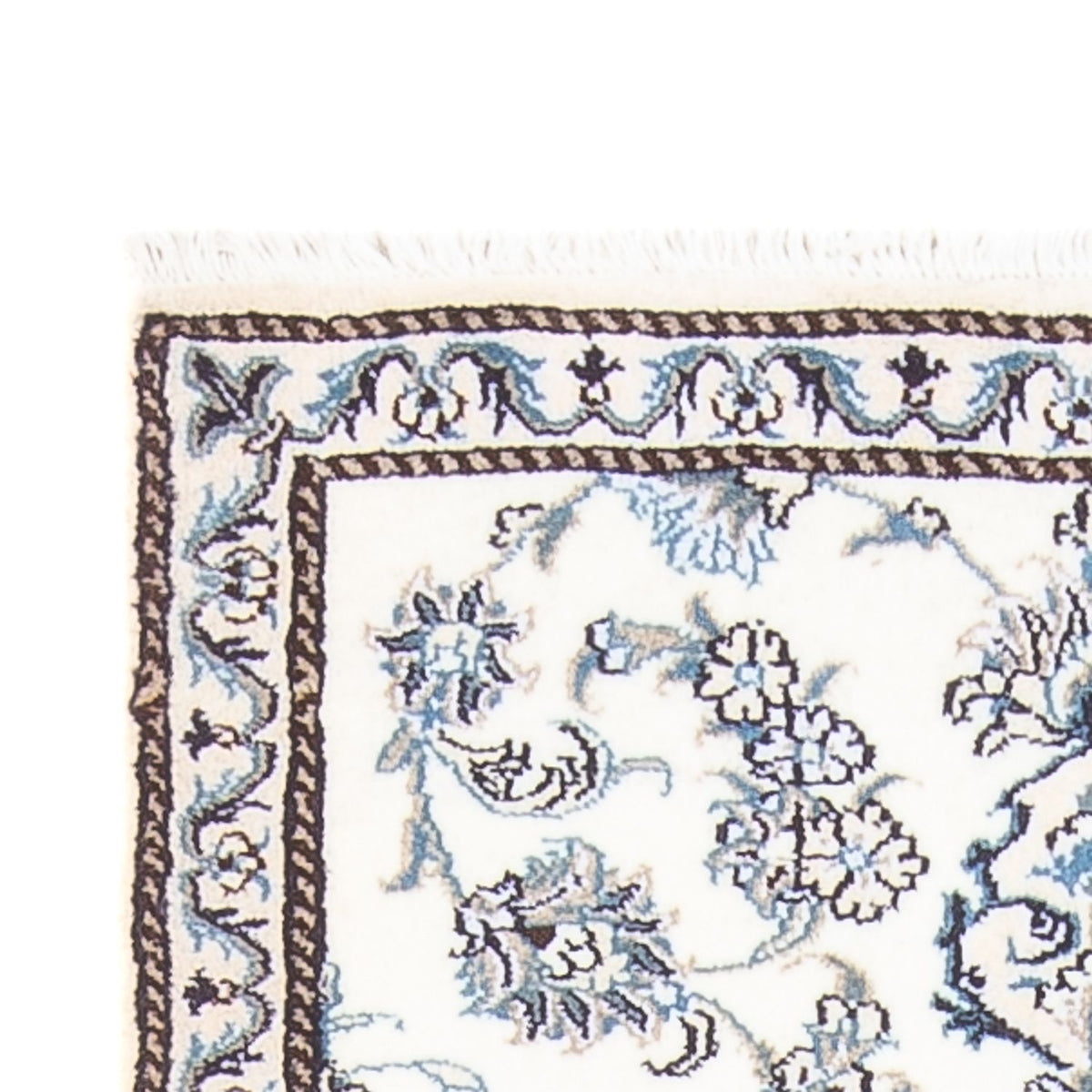 Runner Perser Rug - Nain - 188 x 84 cm - silver