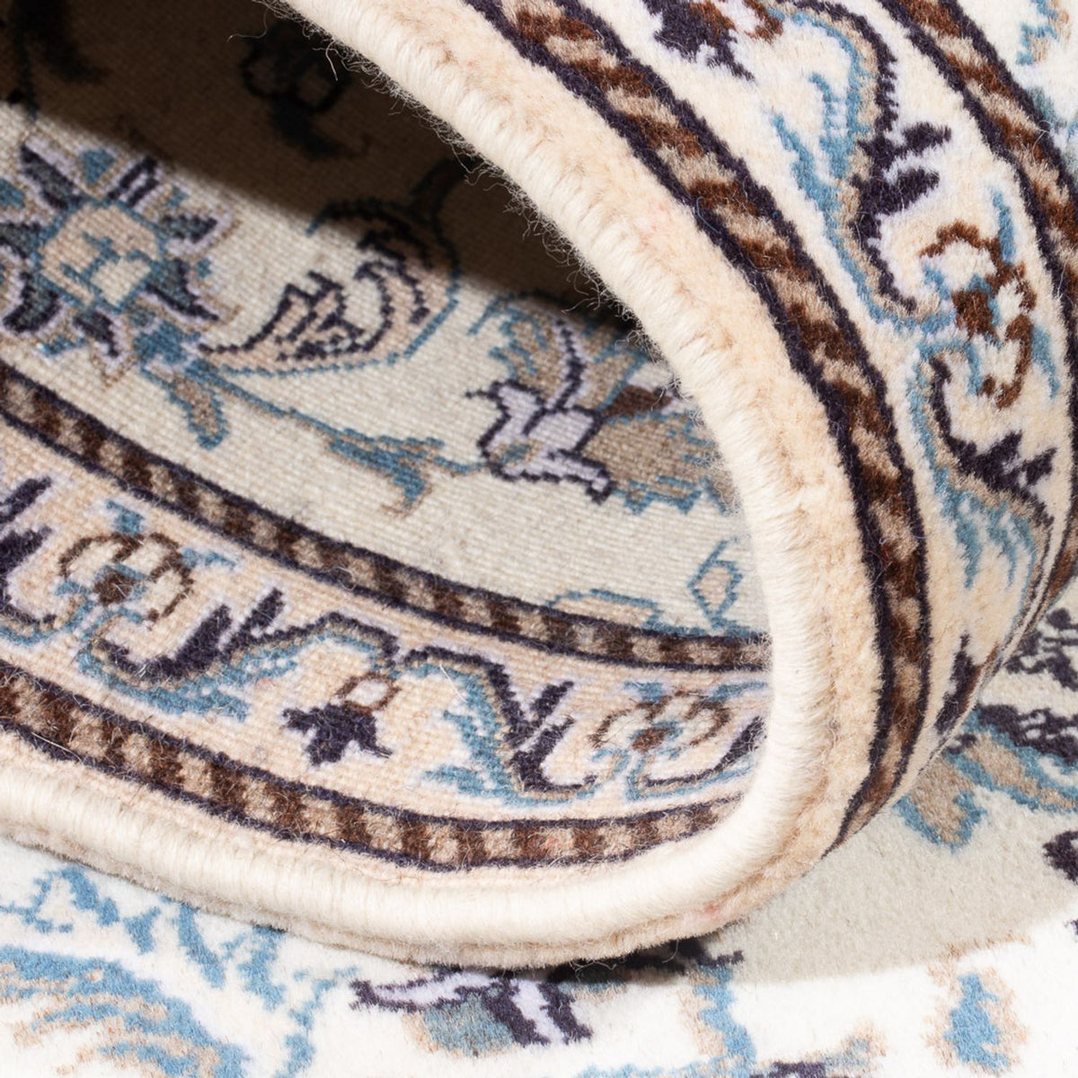 Runner Perser Rug - Nain - 188 x 84 cm - silver