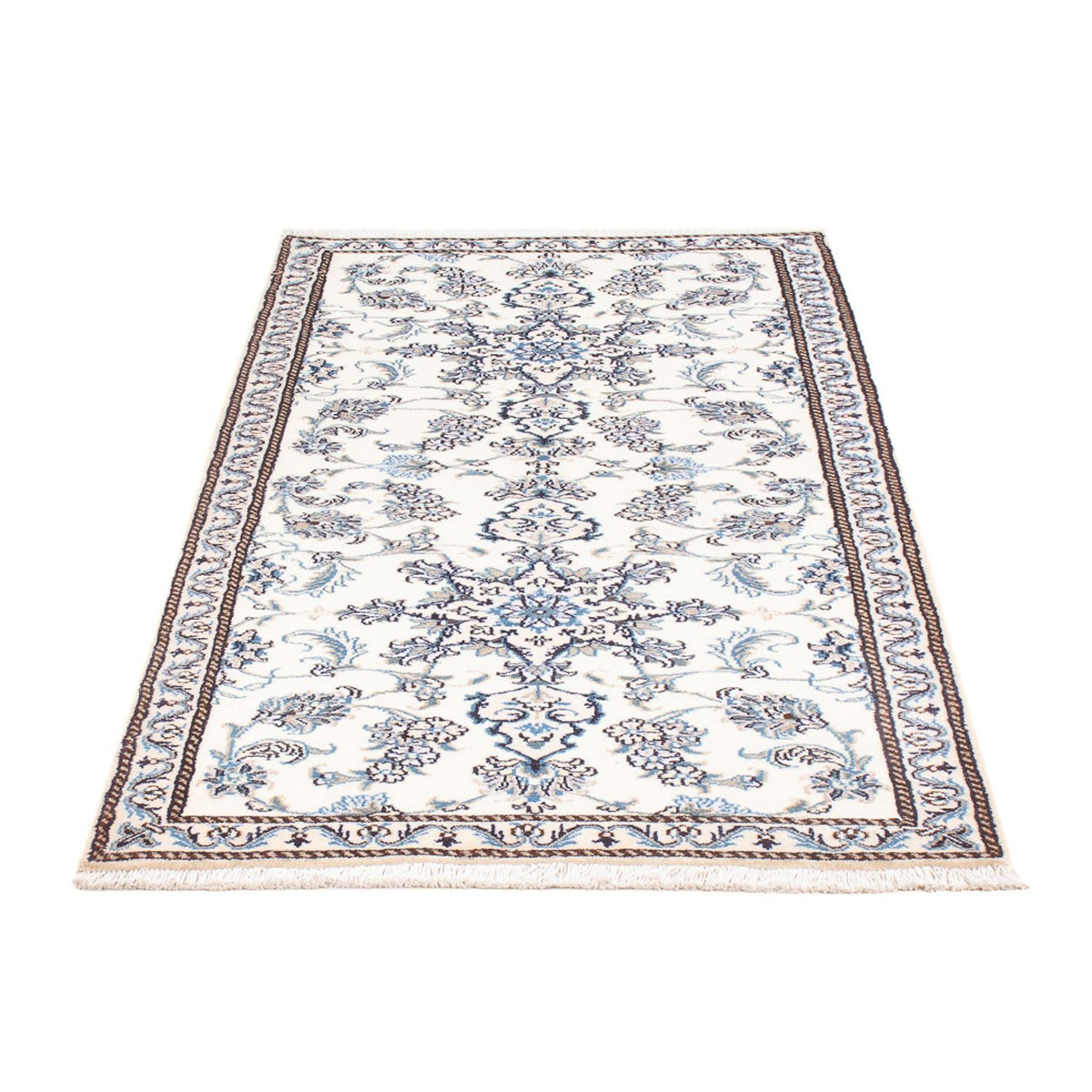 Runner Perser Rug - Nain - 188 x 84 cm - silver