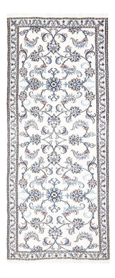 Runner Perser Rug - Nain - 202 x 78 cm - silver